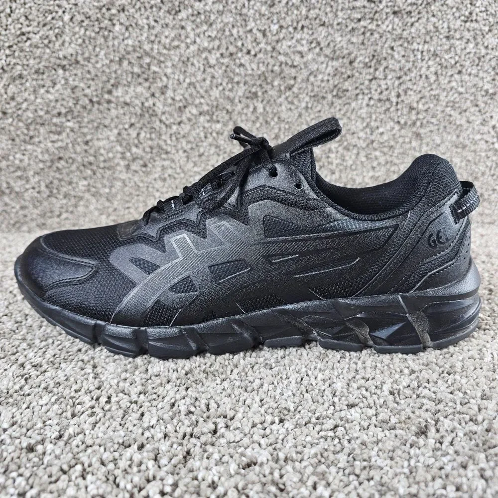Asics Gel Quantum 90 3 Womens 9.5 Triple Black Running Jogging Sneaker Athletic